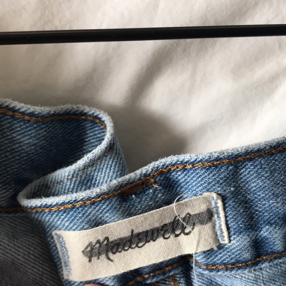 Madewell The Perfect Jean Distressed Denim Shorts 100% Cotton - Picture 8 of 11